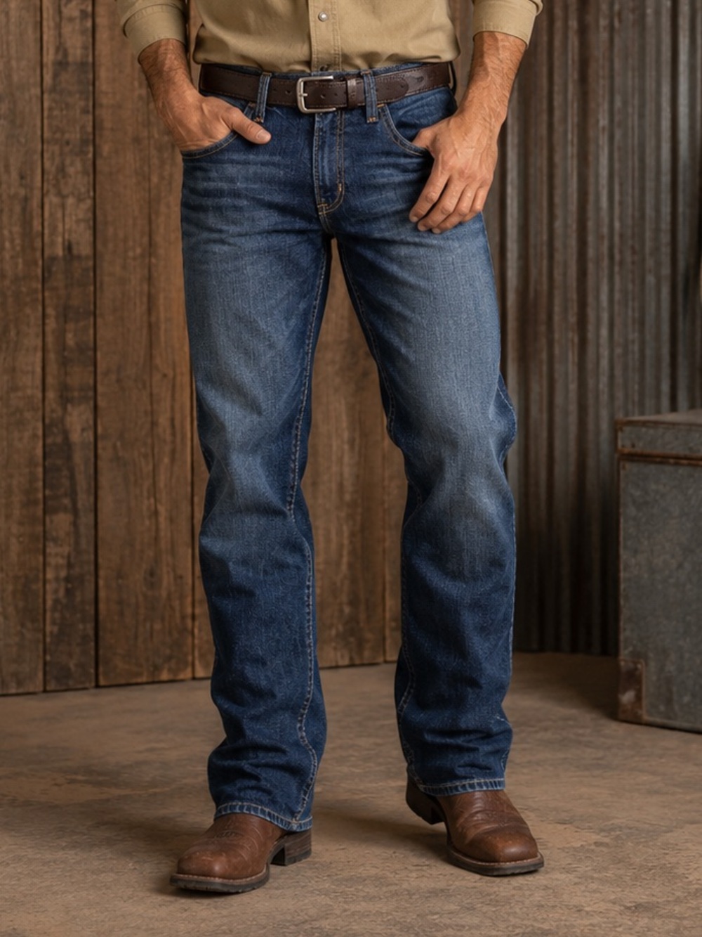 Ariat FR M4 Low Rise Boot Cut Jeans 32x30 Flame Resistant Fabric 100% Cotton